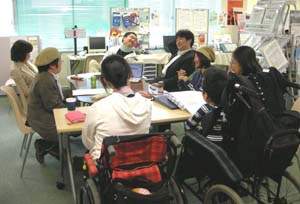 es-teamミーティング2008のようす